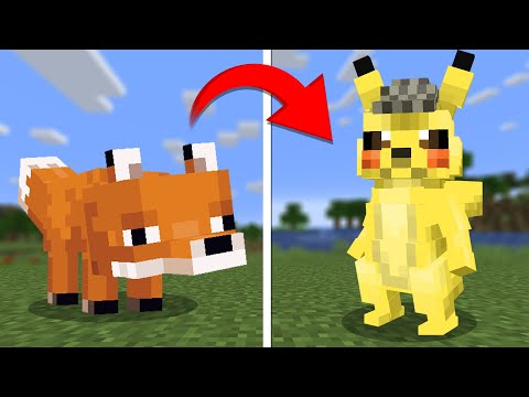 I remade every mob into Pokémon in Minecraft