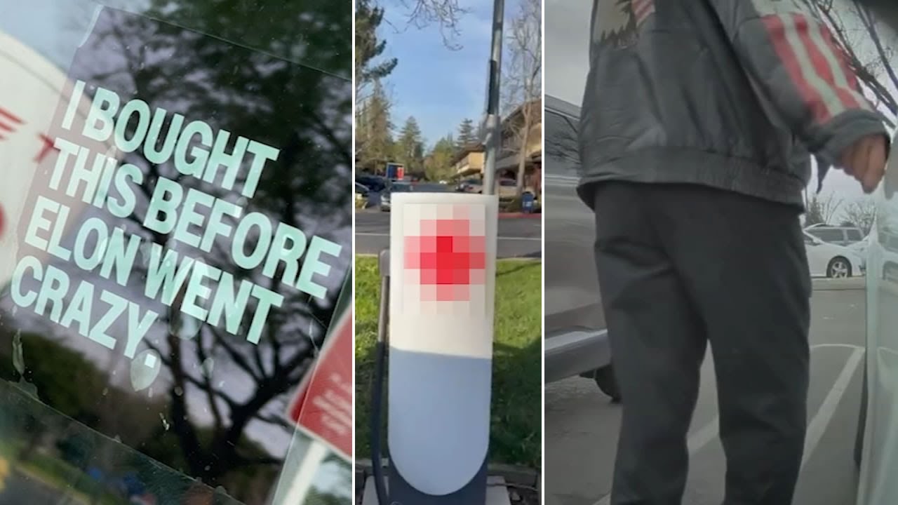 Tesla cars targeted around the Bay Area amid anti-Musk backlash
