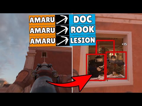 The * LUCKIEST * Amaru Grappling Hook Triple | Who Wants to Be a Millionaire - Rainbow Six Siege