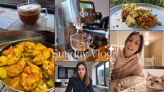Sunday Vlog: Spend The Day With Me || Cooking, Cleaning, Amzchef Coffee Machine & More!