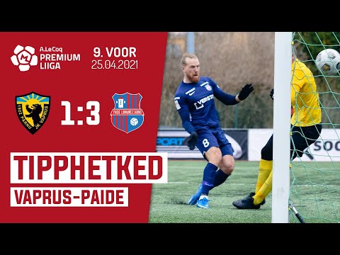 Pärnu JK Vaprus - Paide Linnameeskond l 1:3 l Premium liiga 9.  voor l 2021
