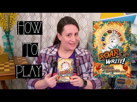 Girls Game Shelf - How to Play Roar & Write