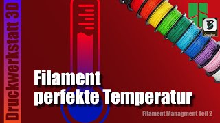 Die Temperatur deiner Filamente Kalibrieren mit Orca Slicer - Filament Management Teil 2