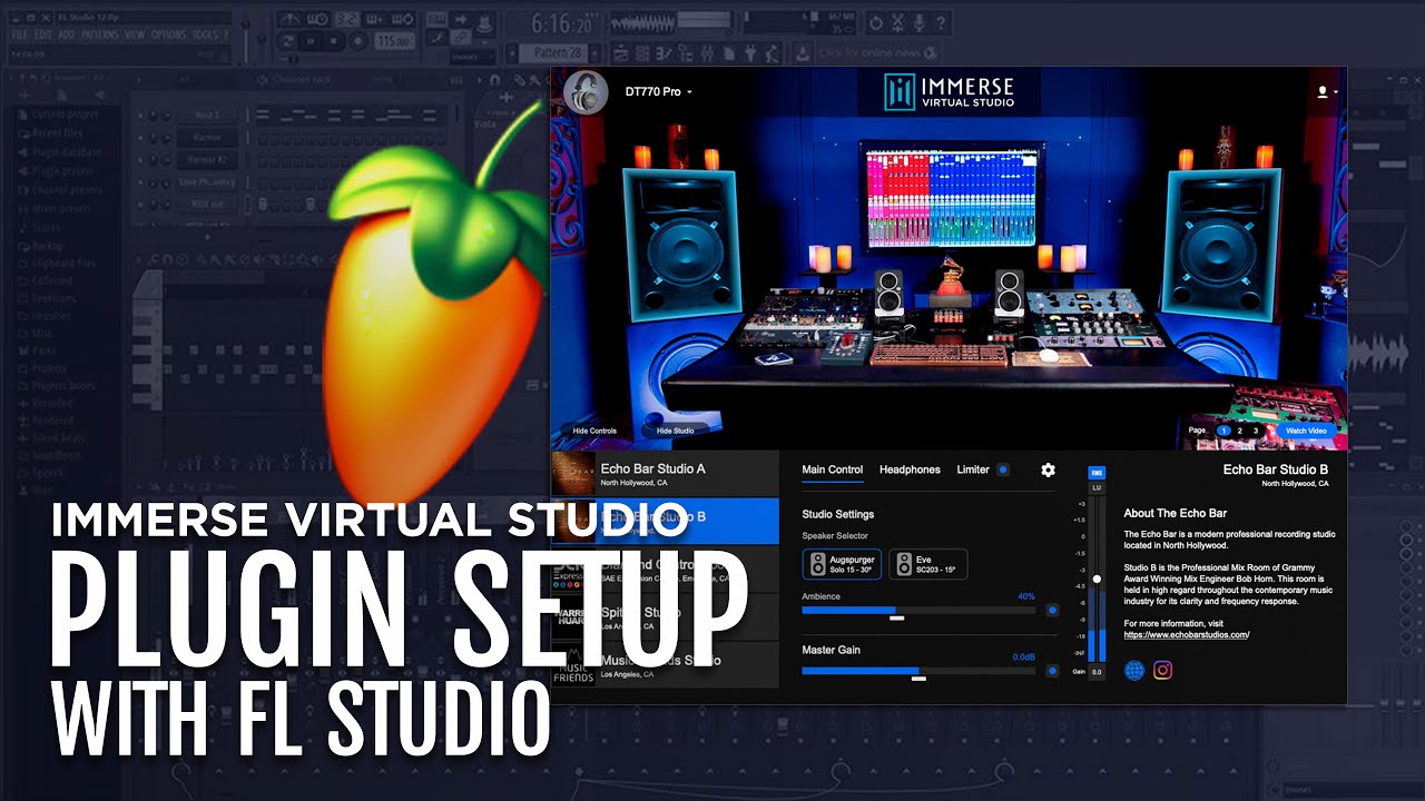 Immerse Virtual Studio | FL Studio Setup Tutorial