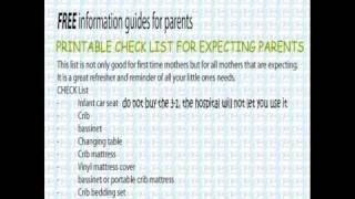 Baby Checklist Great For Baby Shower Registration