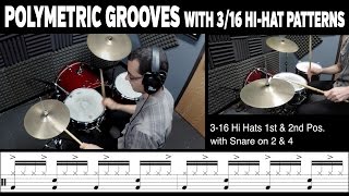 Building Polymetric Grooves Using 3/16 Hi-Hat Patterns (FREE PDF)