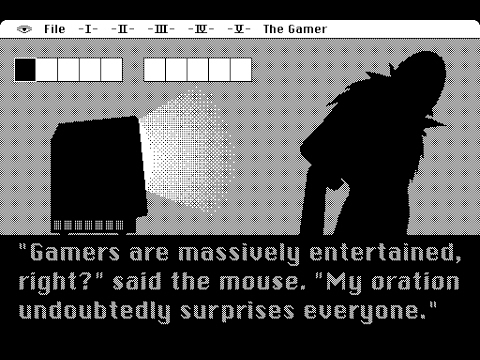 Macintosh 版『The Fool's Errand』を紹介するレビュー動画のサムネイル