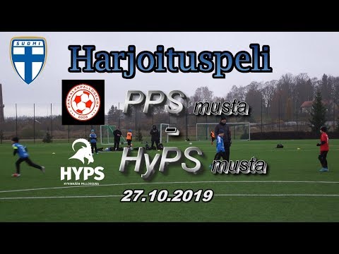Harjoituspeli P11 PPS musta vs HyPS musta 27.10.2019