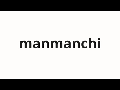 How to pronounce manmanchi | 만만치 (Manshi in Korean)