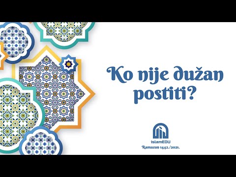 Who is not obliged to fast?