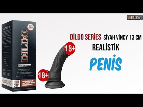 Dildo Series Siyah Vincy 13 Cm Kullanılabilen Realistik Penis Ürün Kodu: RP902