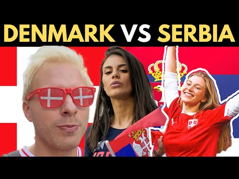 Denmark Vs Serbia Was INTENSE! 🇩🇰 (Euro 2024)