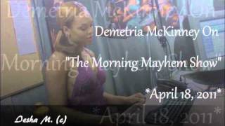 Demetria McKinney Sings "You Give Good Love" By Whitney Houston