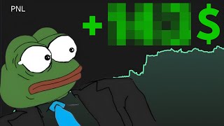 Paramı 4 saatte 10'a katladım.. (canlı memecoin trade)