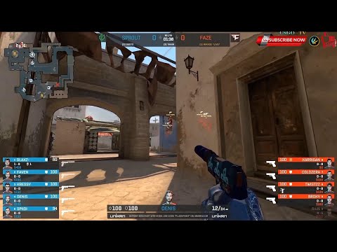 REVENGE TIME!   FaZe vs Sprout  CSGO Flashpoint 3   HIGHLIGHTS !!!