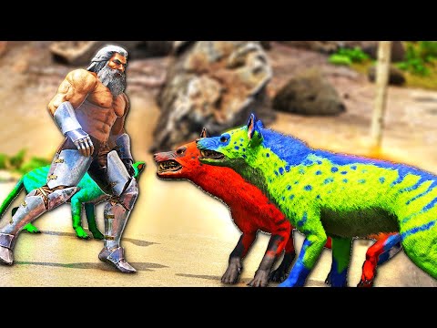 I Was AMBUSHED by the SMARTEST PACK of HYAENADONS in ARK! | ARK Survival Evolved #4