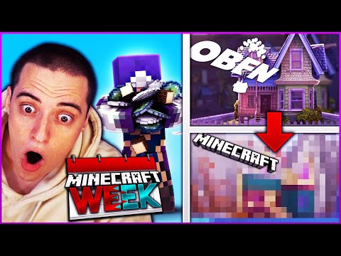 VeniVidiVici -  8 STREAMERS, 1 WEEK |  MINECRAFT WEEK #1