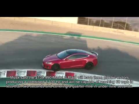 Tesla announces 200 mph Model S 'Plaid' with 520-mile range, $25k car