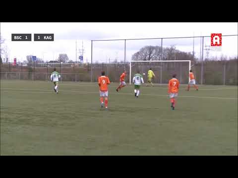 De keeper bij BSC'68 - Kagia had z'n dag niet