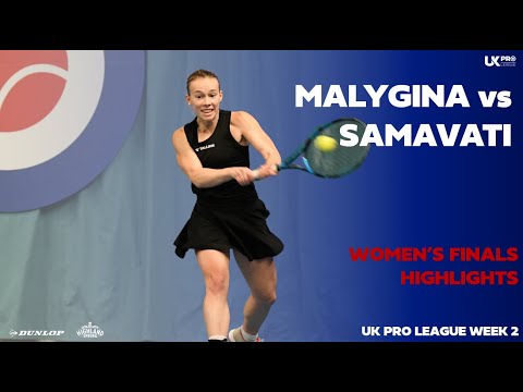 Elena Malygina wins 6-1, 6-4 and is the winner of Week 2 | UKPL WK2 | Final