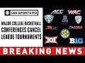 ACC, SEC along w/ others, cancel basketball tournaments in wake of COVID-19 | CBS Sports HQ