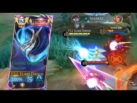 GUSION MIDLANE IS INSANE 🥶 | DAMAGE TOO HIGH🔥