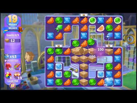 Wonka's World of Candy Level 768 - NO BOOSTERS + FULL STORY 🍫 | SKILLGAMING ✔️