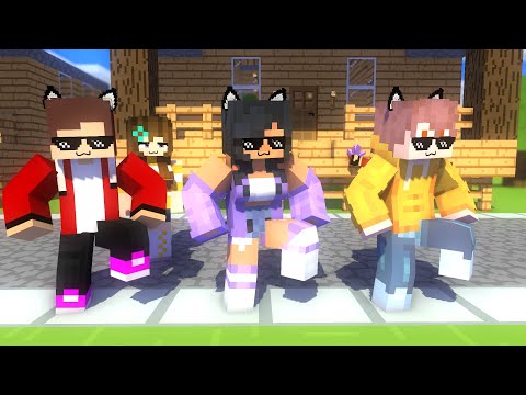 ADAMBARAI SUPER IDOL WOM WOMP MAIZEN, APHMAU & NOI - MINECRAFT ANIMATION #shorts