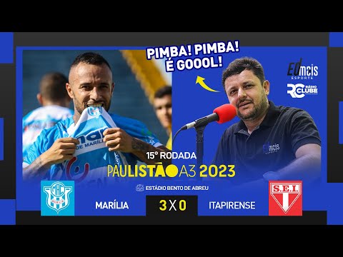 Gols de Marília 3x0 Itapirense