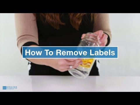 How to Remove Labels & Sticker Residue