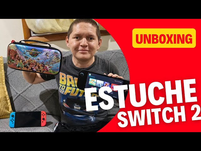 Vídeo relacionado con HEYSTOP Funda para Nintendo Switch 2 Accesorios, Último Modelo 2025, Estuche de Transporte Rígido Protector y Portátil, Estuche de Viaje para Nintendo Switch 2 con Interior Suave y Bolsillo de Malla