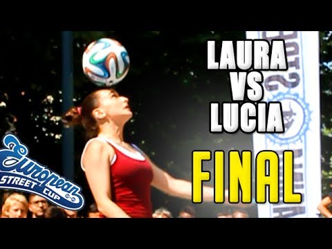 FEMALE FINAL - Laura vs Lucia - European Street Cup 2014 Brussels