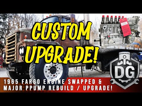 Transforming Bosch P3000 Pump to P7100: @DEBOSSGARAGE Epic Engine Swap #FARGOLCF Rolloff Project