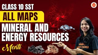 All Maps of Minerals and Energy Resources Class 10 | 10th Social Science Geography Ch-5 #Cbse2024