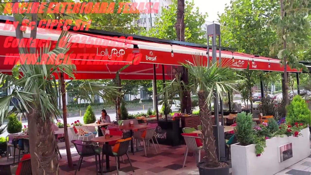 SISTEM PROFESIONAL RACIRE EXTERIOARA TERASA   TERASA LOLLY POP   Bdul Decebal 13   Bucuresti