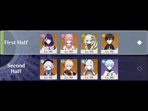 3.6 Spiral Abyss, Elemental Skill Only & Qiqi DPS - (Floor 12, 9★)