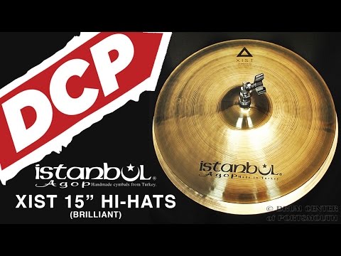 Istanbul Agop Xist Brilliant Hi Hat Cymbals 15" image 3