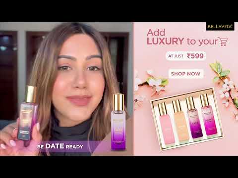 Smell Amazing all the time with Bella Vita Women Perfume Gift Set!