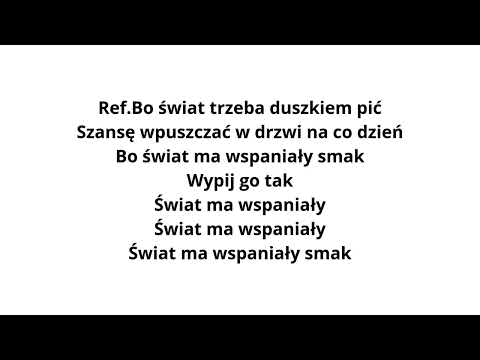 Żyj do przodu - karaoke(tekst)