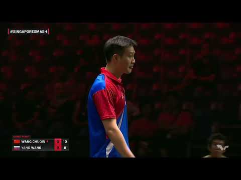 FULL MATCH | WANG Chuqin vs Yang WANG | MS R64 | #SingaporeSmash 2023