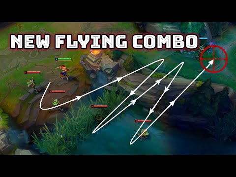 (NEW?)LEE SIN FLYING COMBO In Practice Tool | ULTIMATE CHINESE LEE SIN MONTAGE | League of Legends
