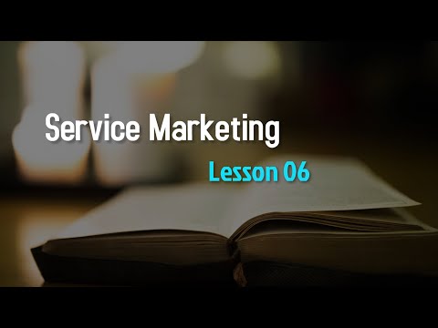 Service Marketing Lesson 06 Setting price