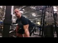 Kevin Frasard Barbell Rows 2-24-17 Contest Prep