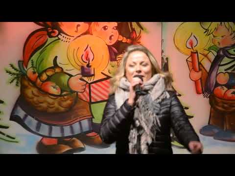 Nicci Schubert auf dem Zittauer Weihnachtsmarkt