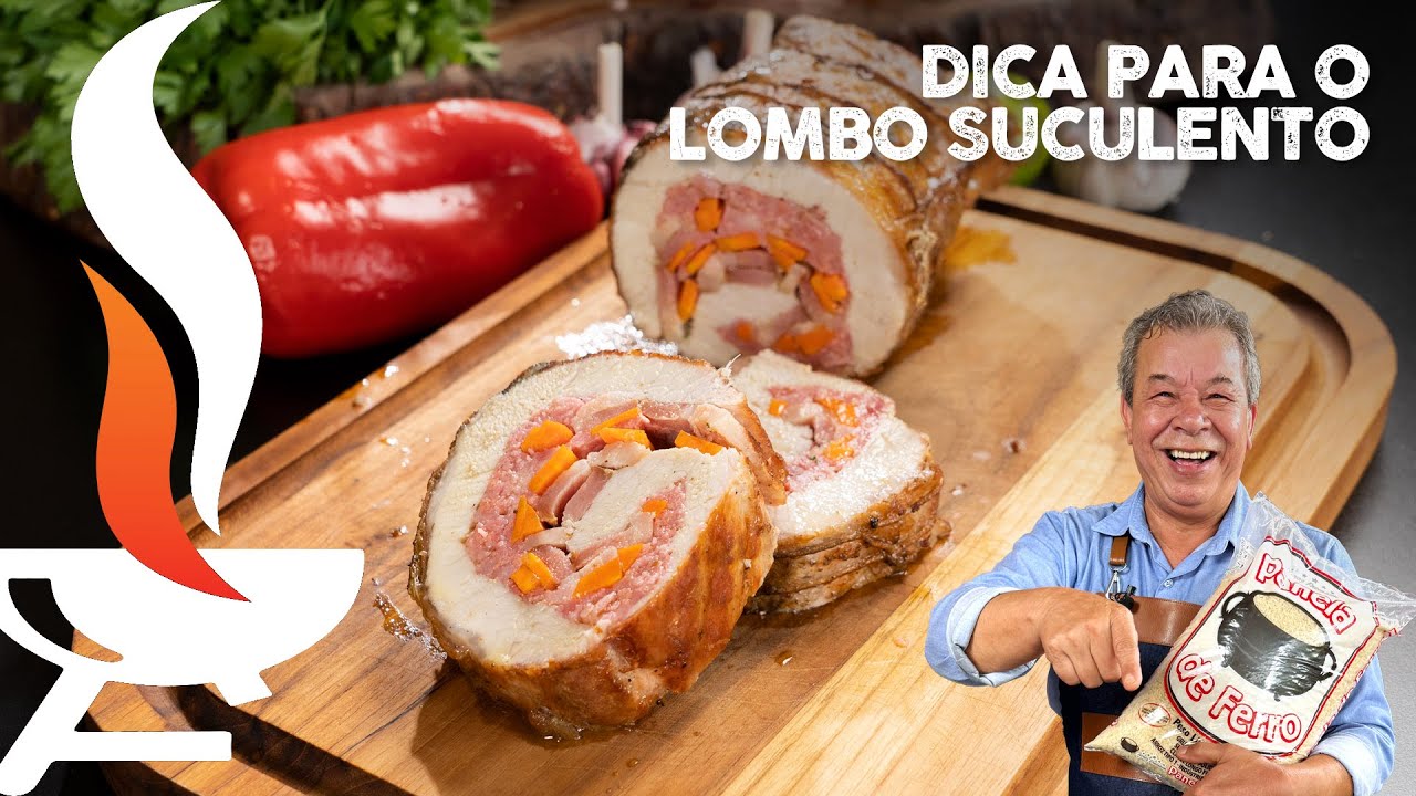 Lombo suculento recheado