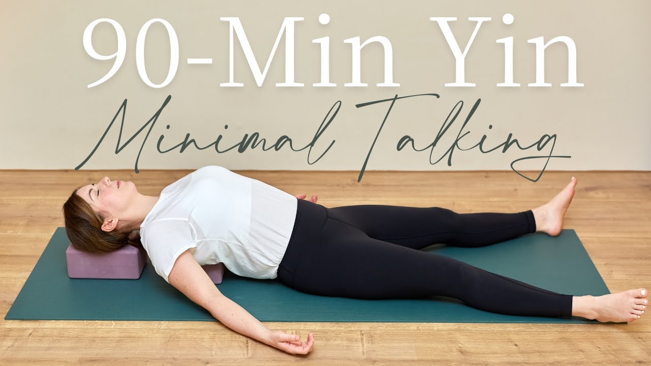 Silent Yin Yoga 90 Minutes — Yin Yoga class, 90 minutes