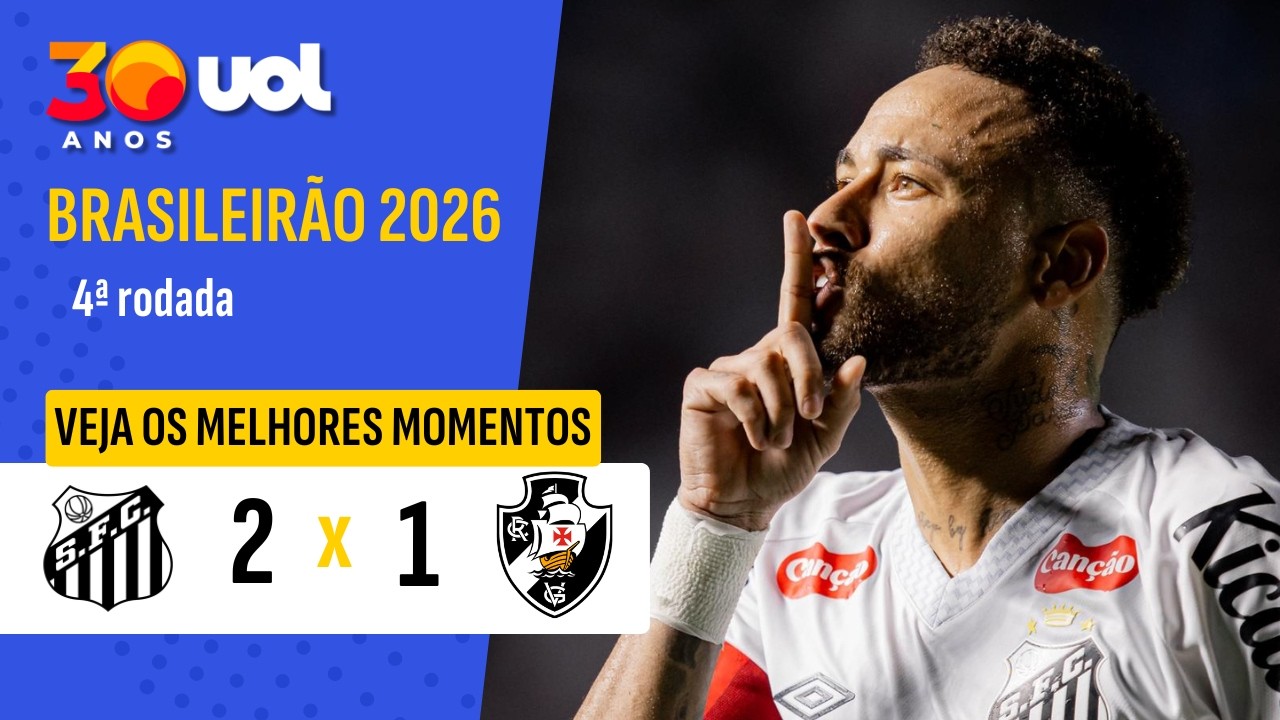 Santos vs Vasco da Gama Highlights