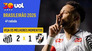 SANTOS 2 X 1 VASCO: NEYMAR DÁ SHOW! VEJA MELHORES MOMENTOS DO JOGO PELO BRASILEIRÃO