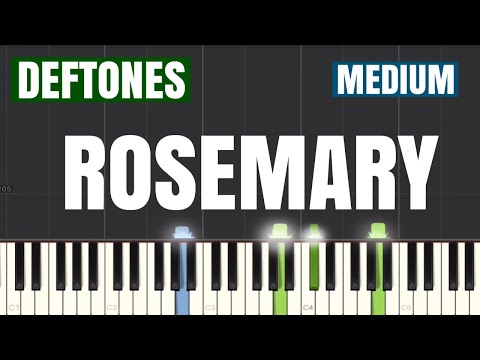 Deftones - Rosemary Piano Tutorial | Medium