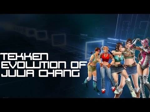 Tekken - Evolution of Julia Chang 1997 - 2013